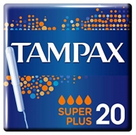 TAMPON TAMPAX SUPER-PLUS 20U